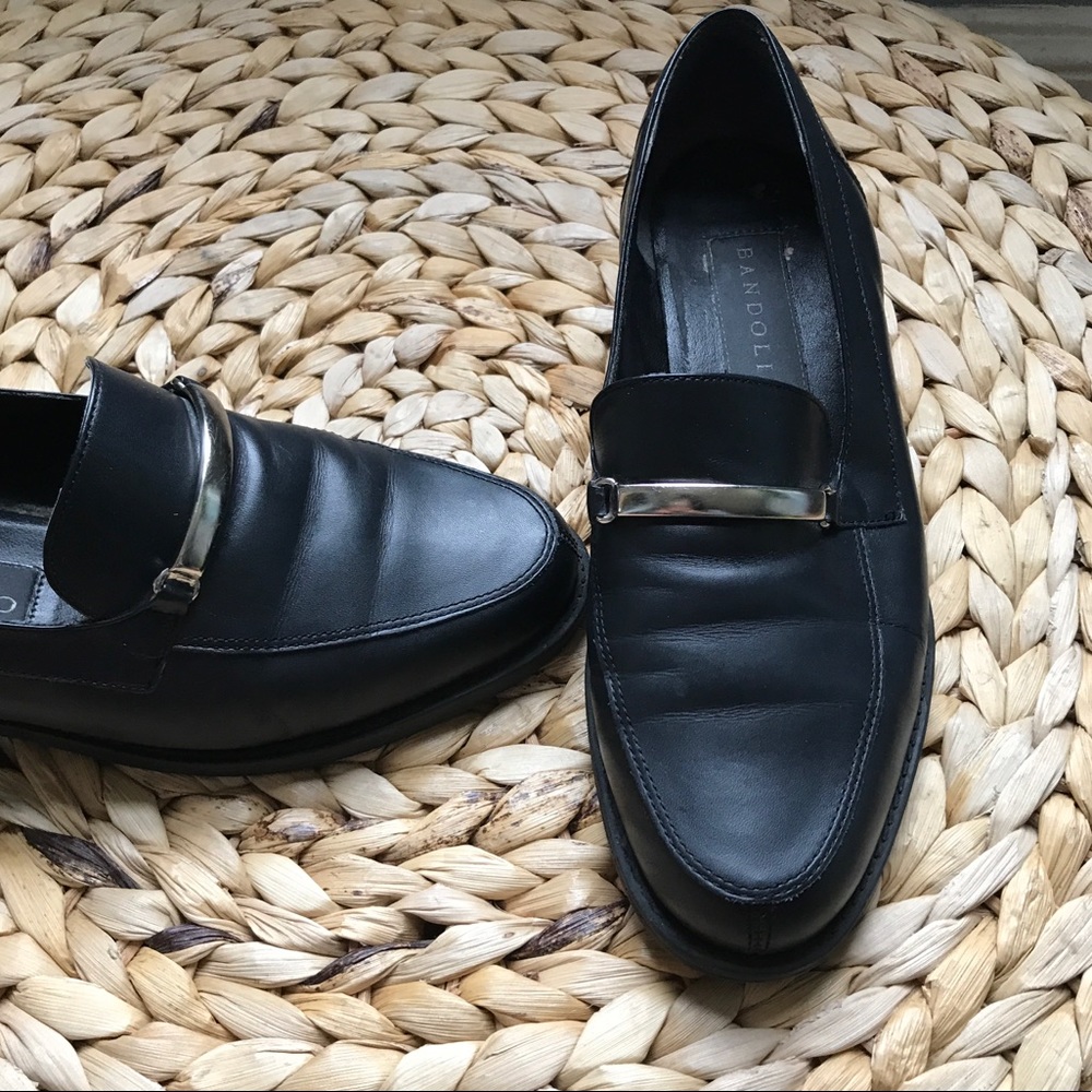 Bandolino Leather Loafers, Size 6.5